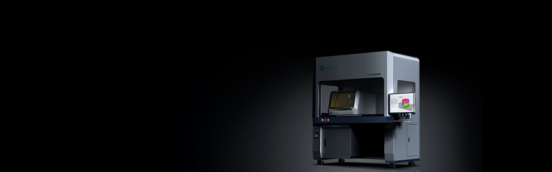 Projection-based Multi-material 3D Bio printer